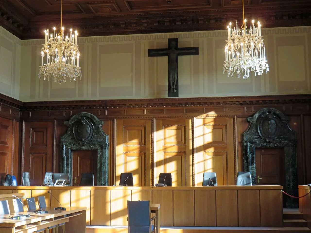 Panel court room